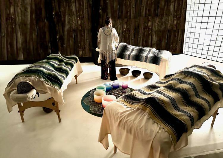 Spinal Flow with Sound Bath for Three at Olla Terve, Pagosa Springs